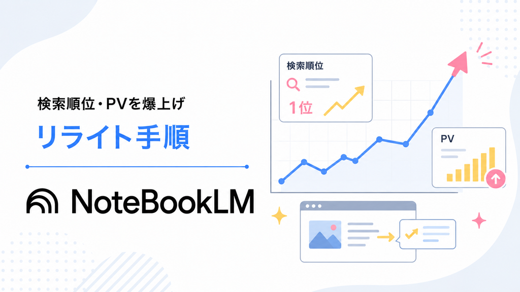 NotebookLM リライト, NotebookLM 記事 改善