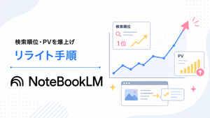 NotebookLM リライト, NotebookLM 記事 改善